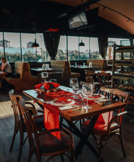 Services Flaming Buffet Chino